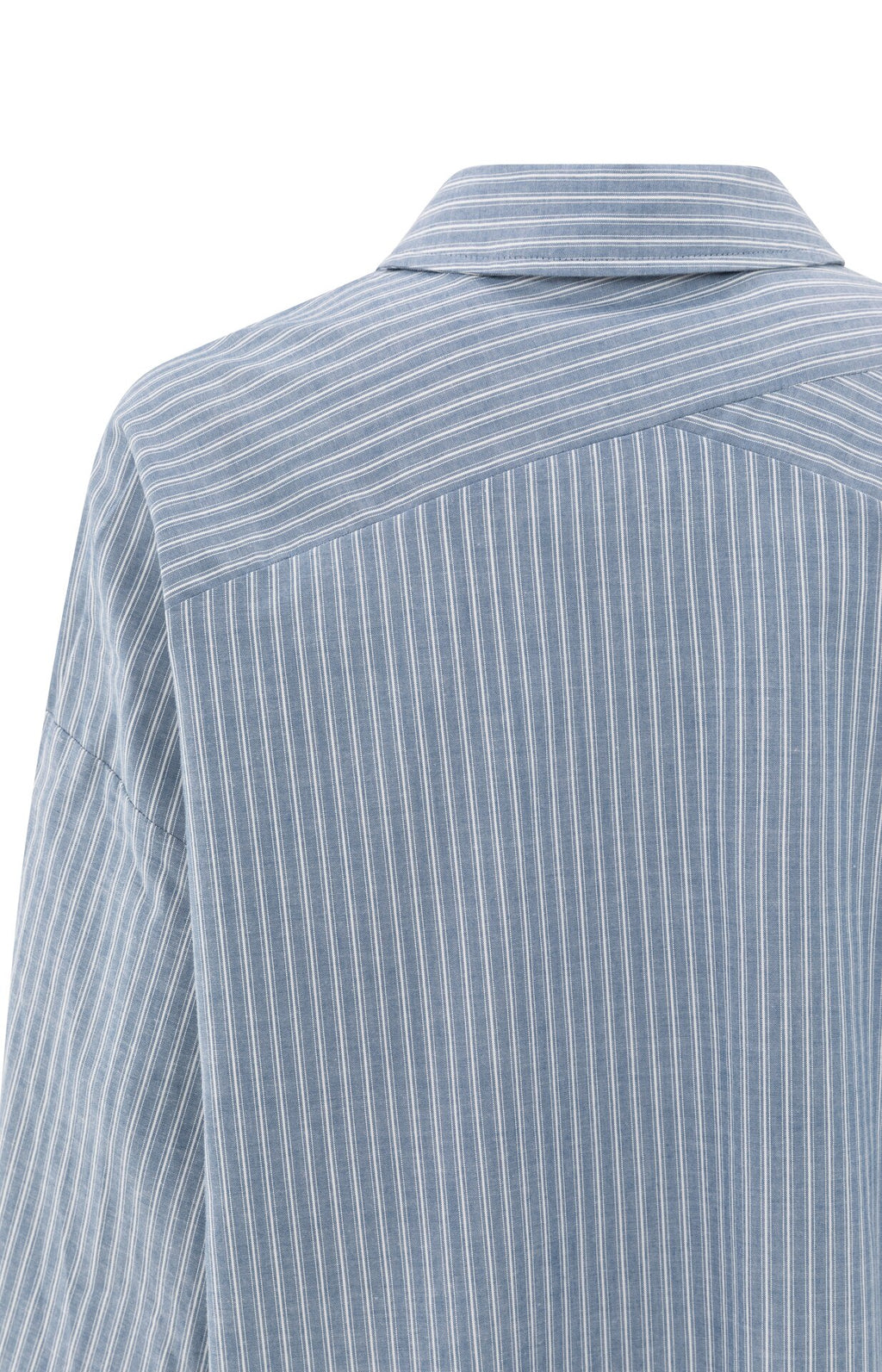 Blouses lange mouw blauw YAYA