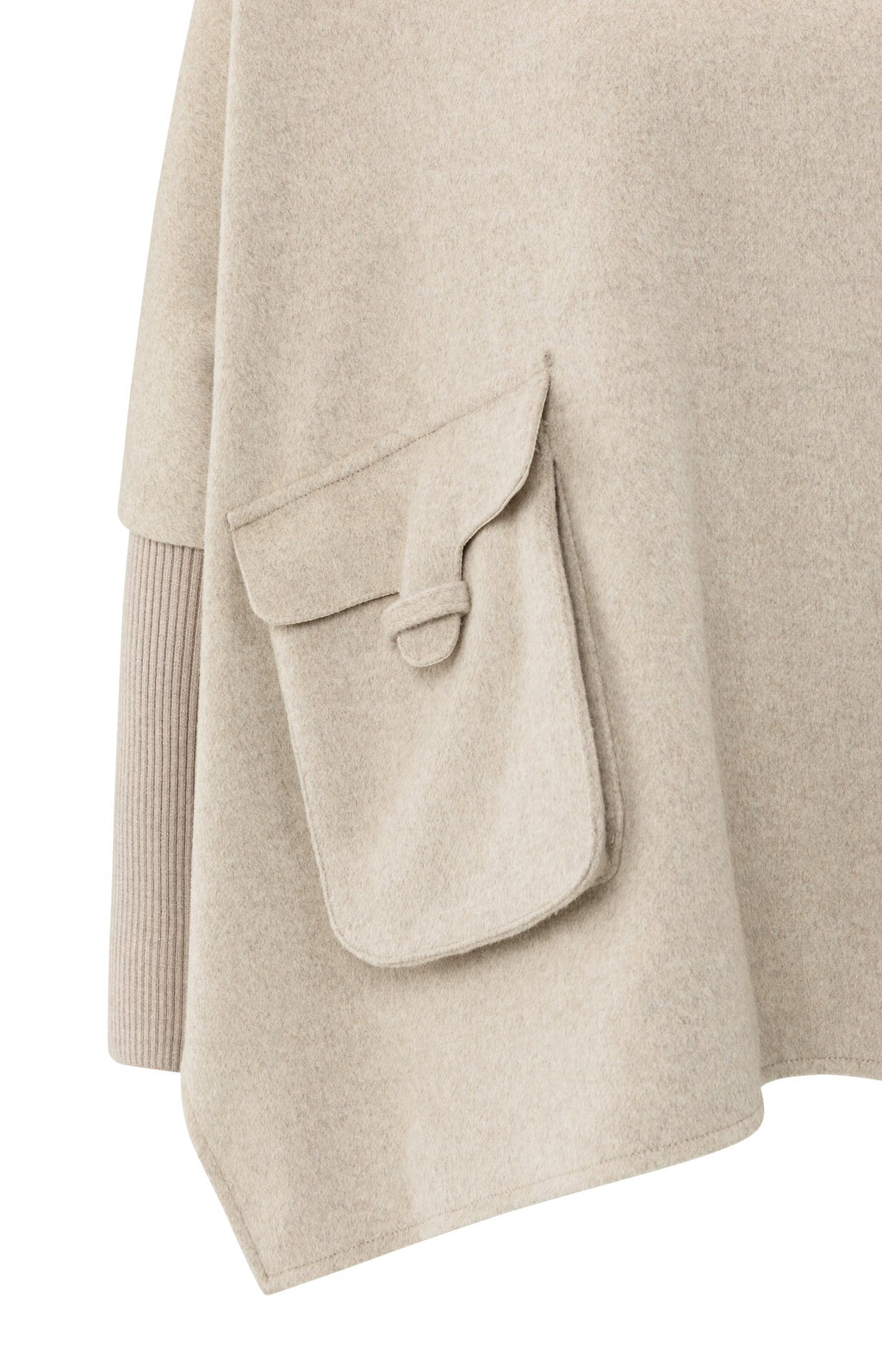 Poncho's beige YAYA