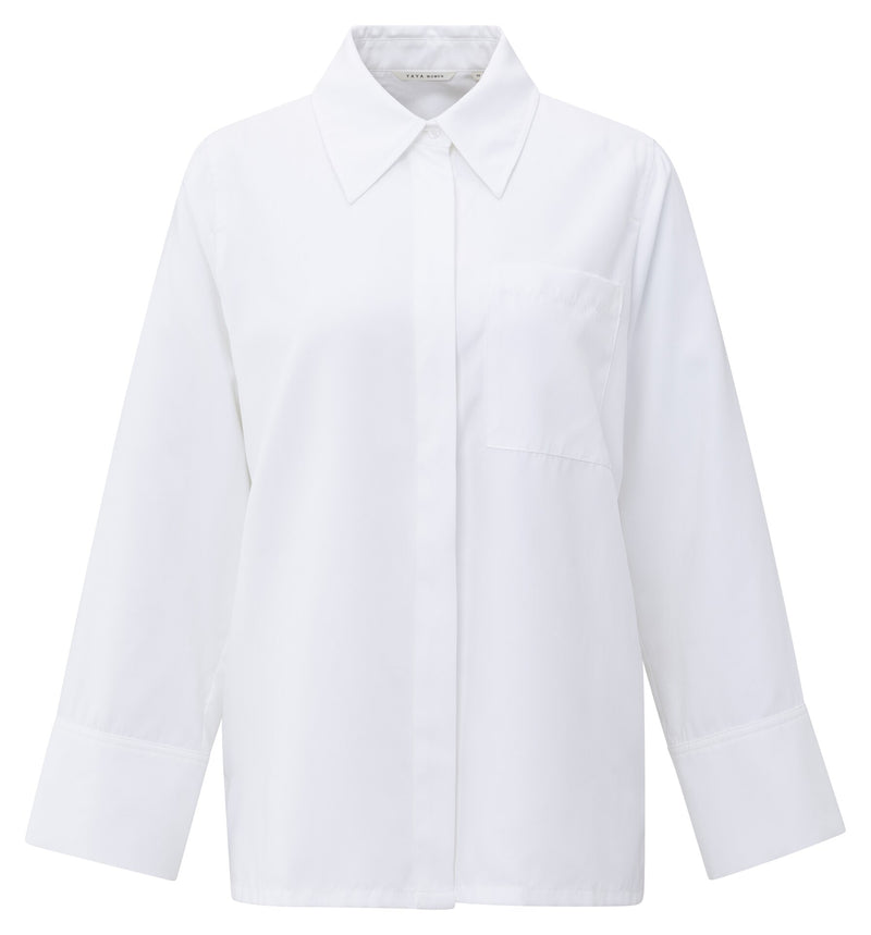 Blouses lange mouw wit YAYA