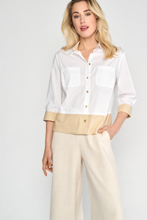 Blouses lange mouw wit Marie Méro