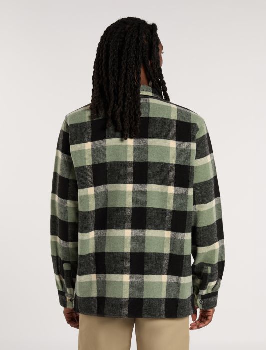 Hemden lange mouw groen Dickies