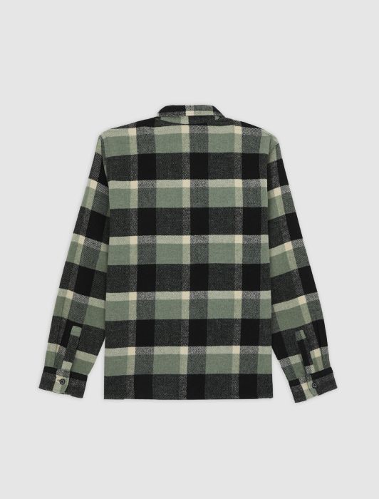 Hemden lange mouw groen Dickies