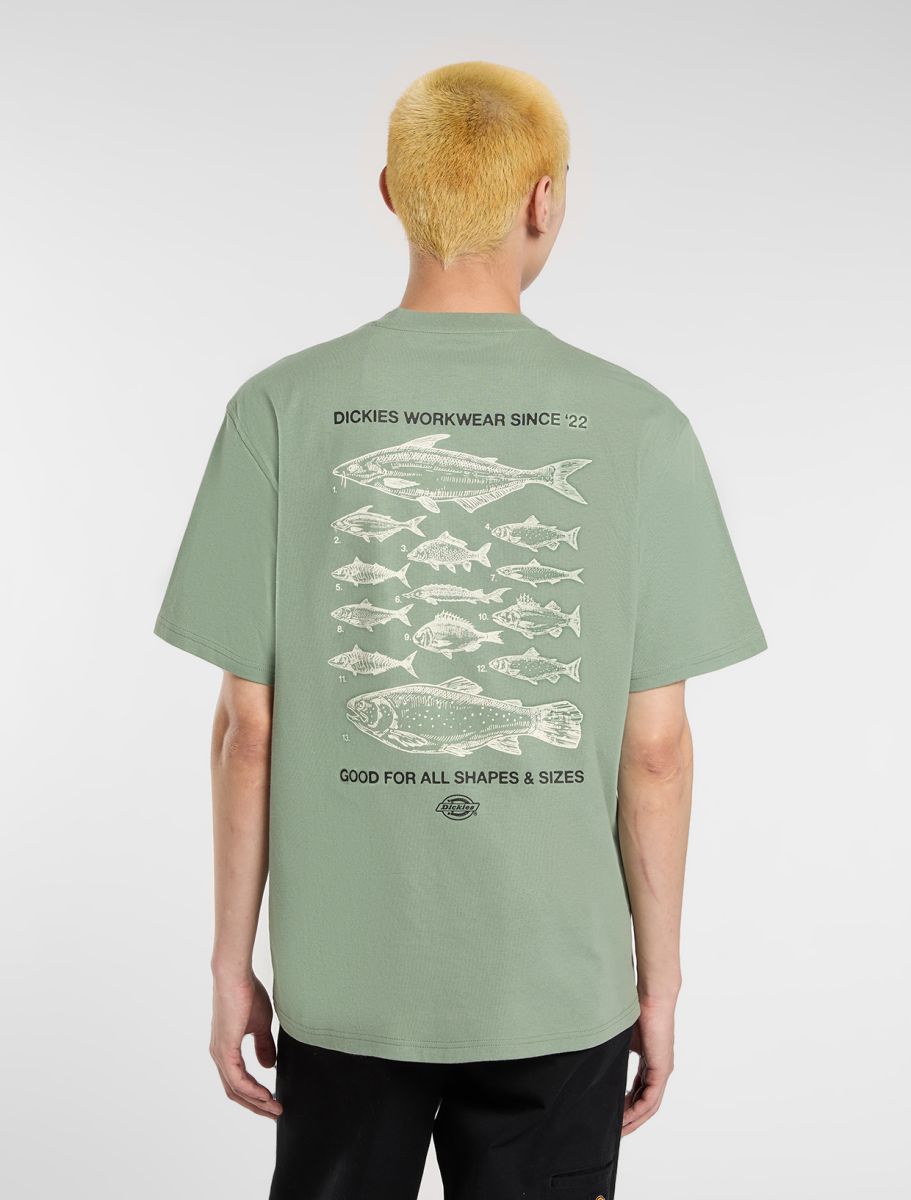 T-shirts korte mouw groen Dickies
