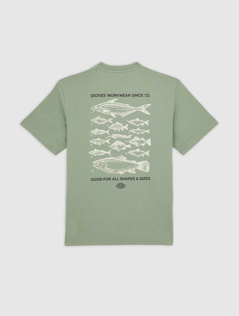 T-shirts korte mouw groen Dickies