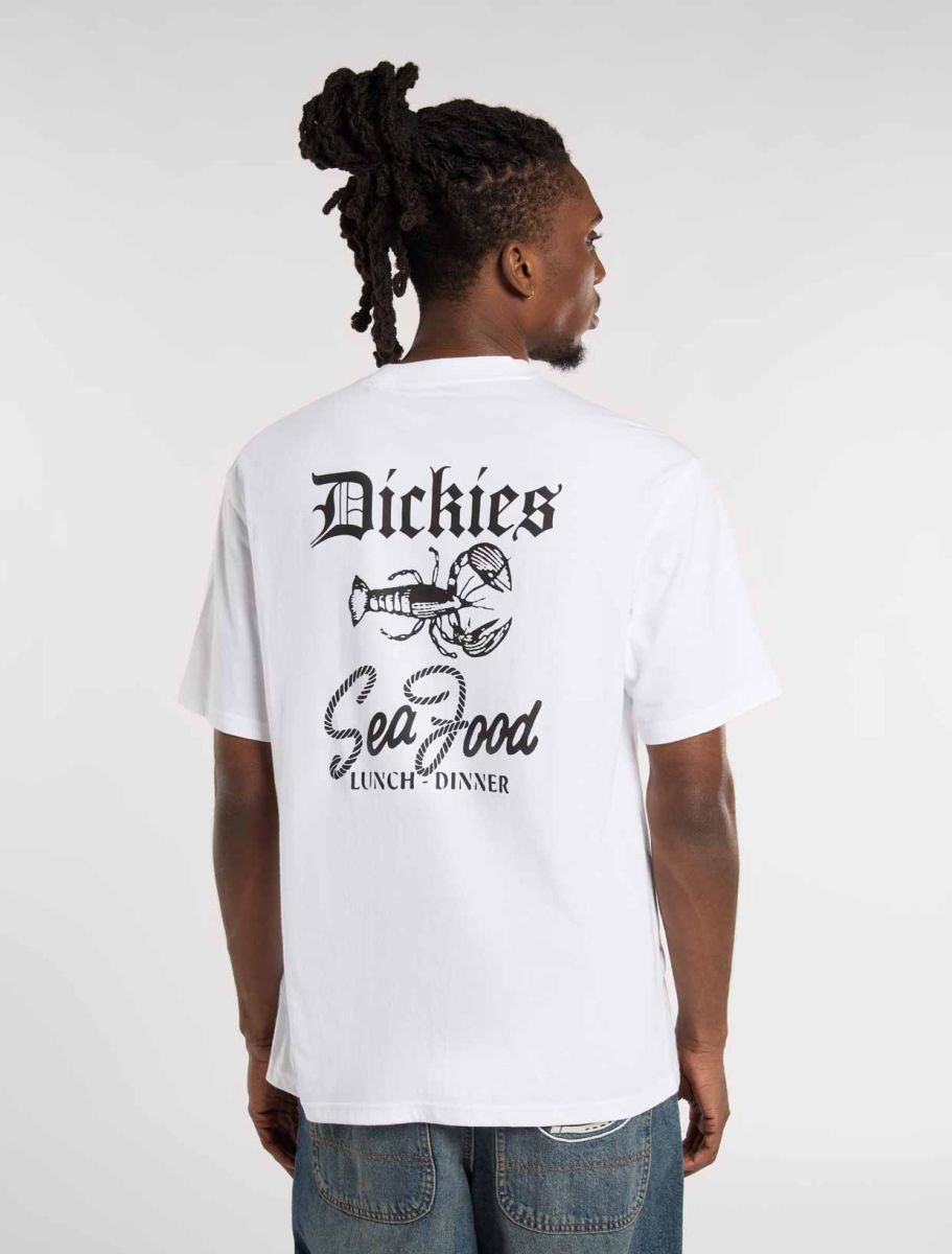 T-shirts korte mouw wit Dickies