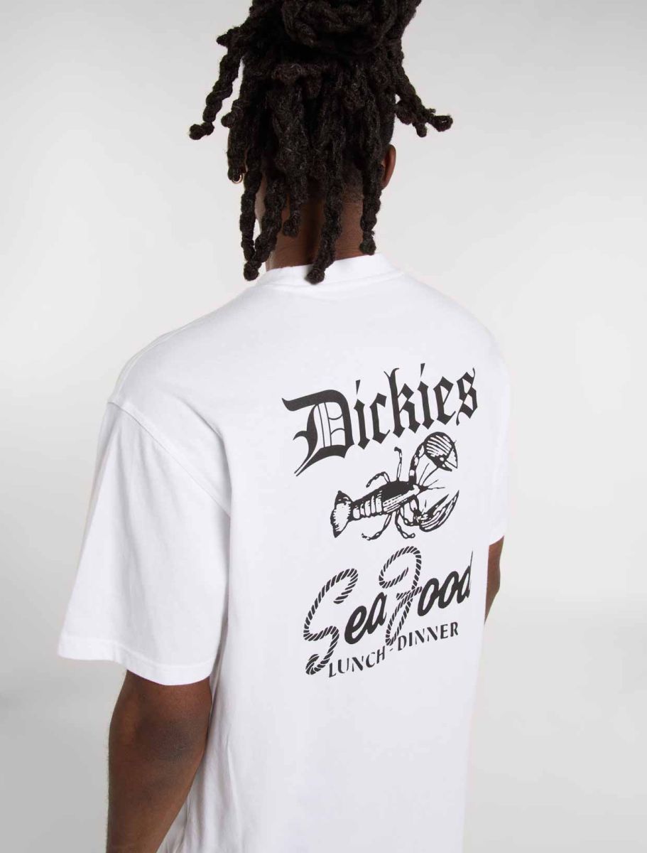 T-shirts korte mouw wit Dickies