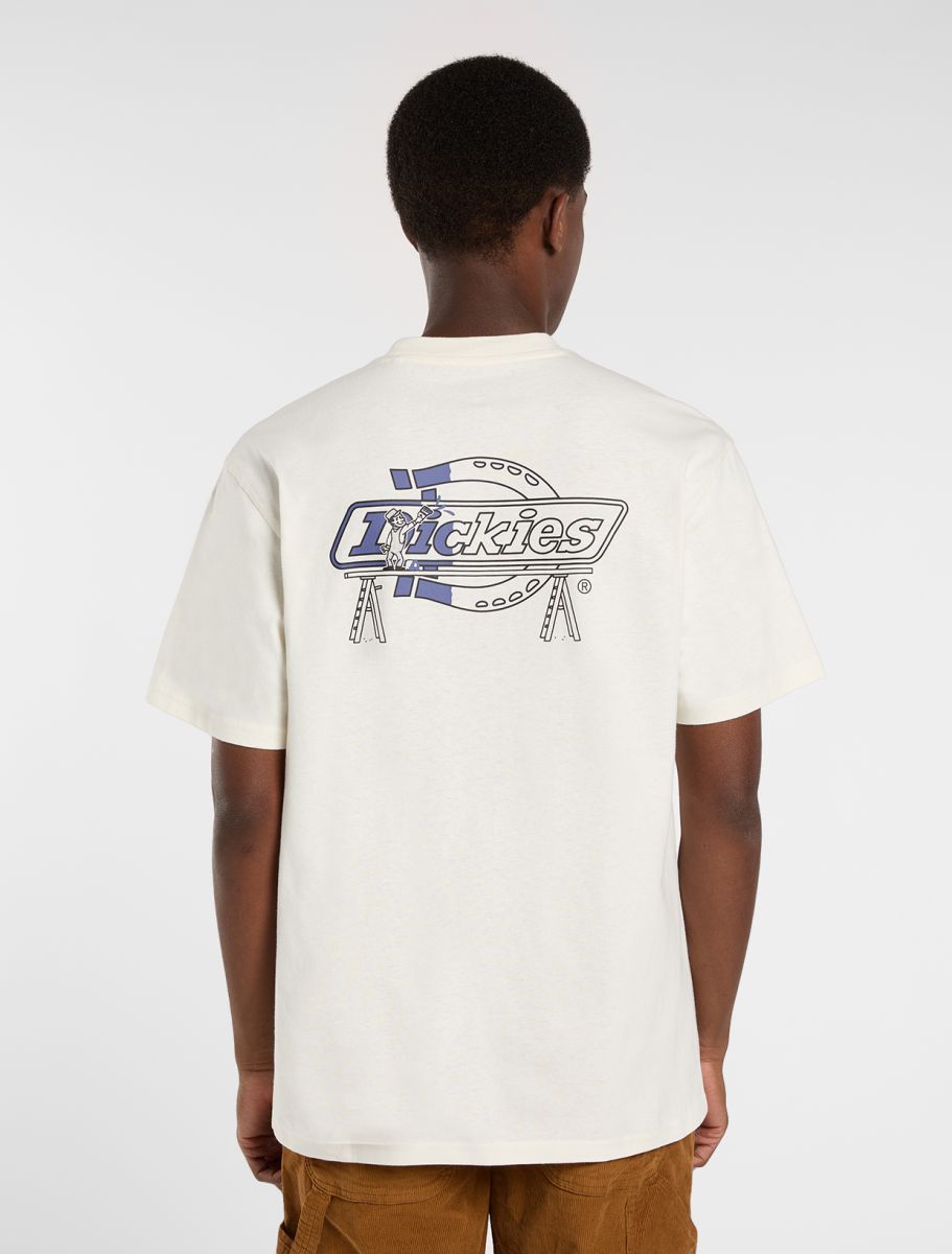 T-shirts korte mouw beige Dickies