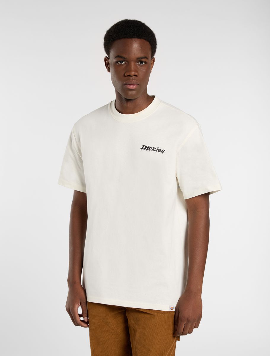 T-shirts korte mouw beige Dickies