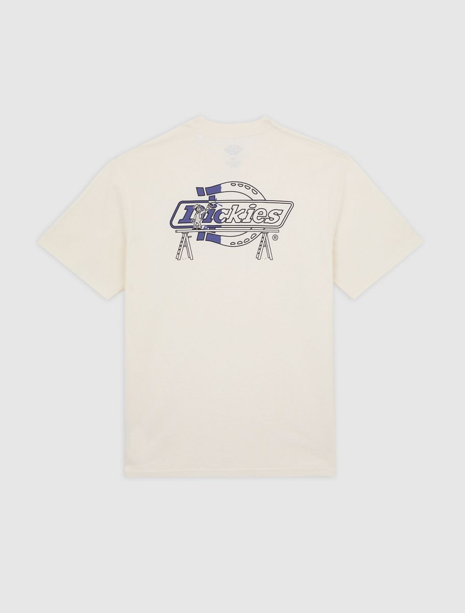 T-shirts korte mouw beige Dickies