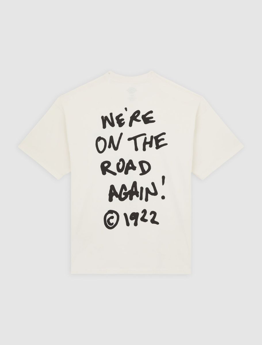 T-shirts korte mouw beige Dickies