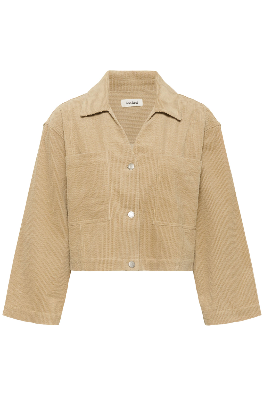 Blouses lange mouw bruin Soaked In Luxury