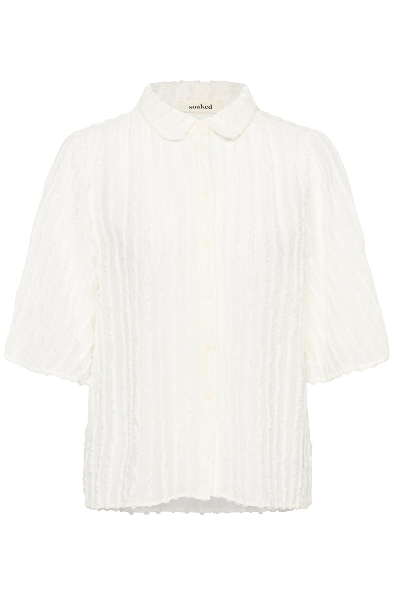 Blouses korte mouw wit Soaked In Luxury