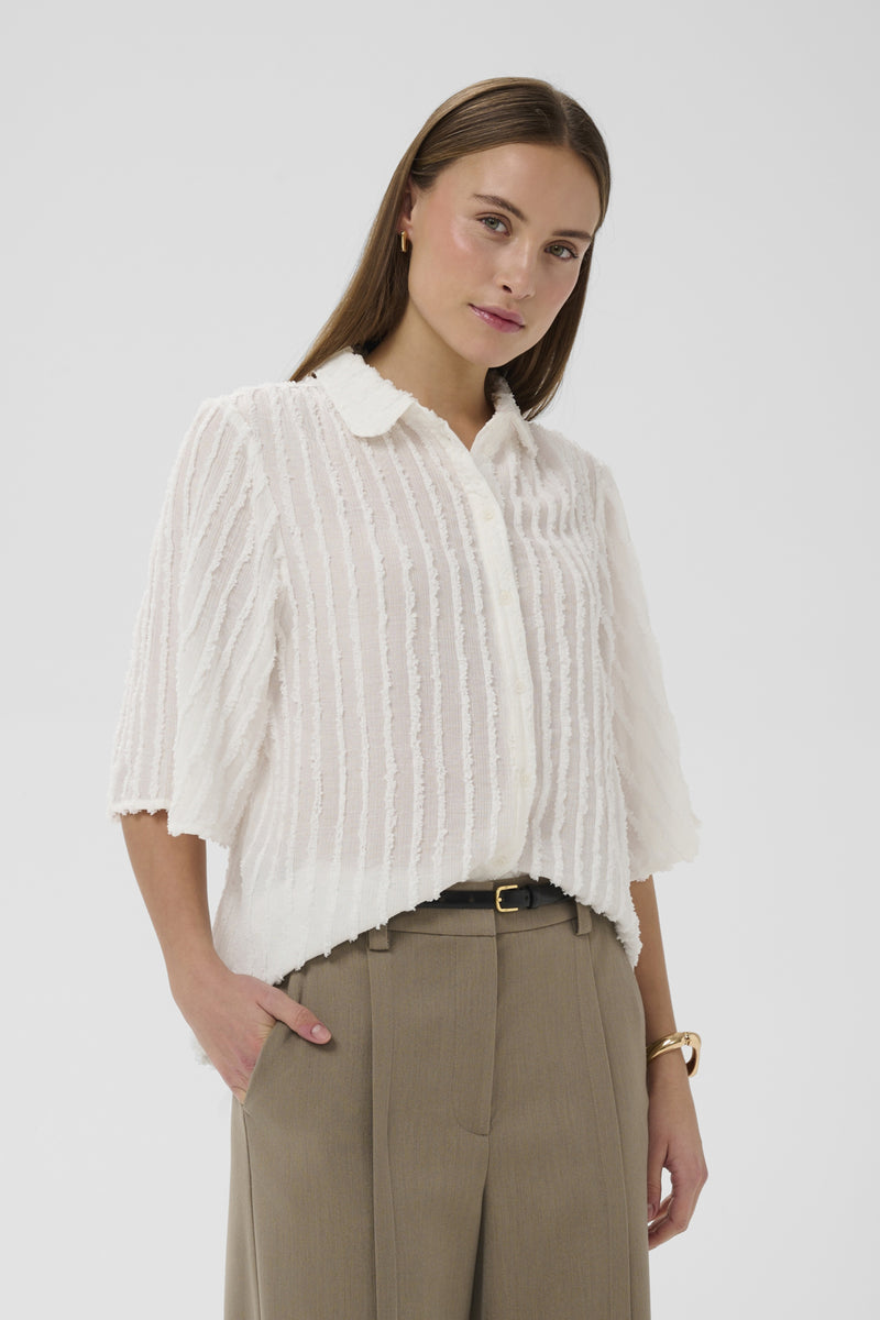 Blouses korte mouw wit Soaked In Luxury