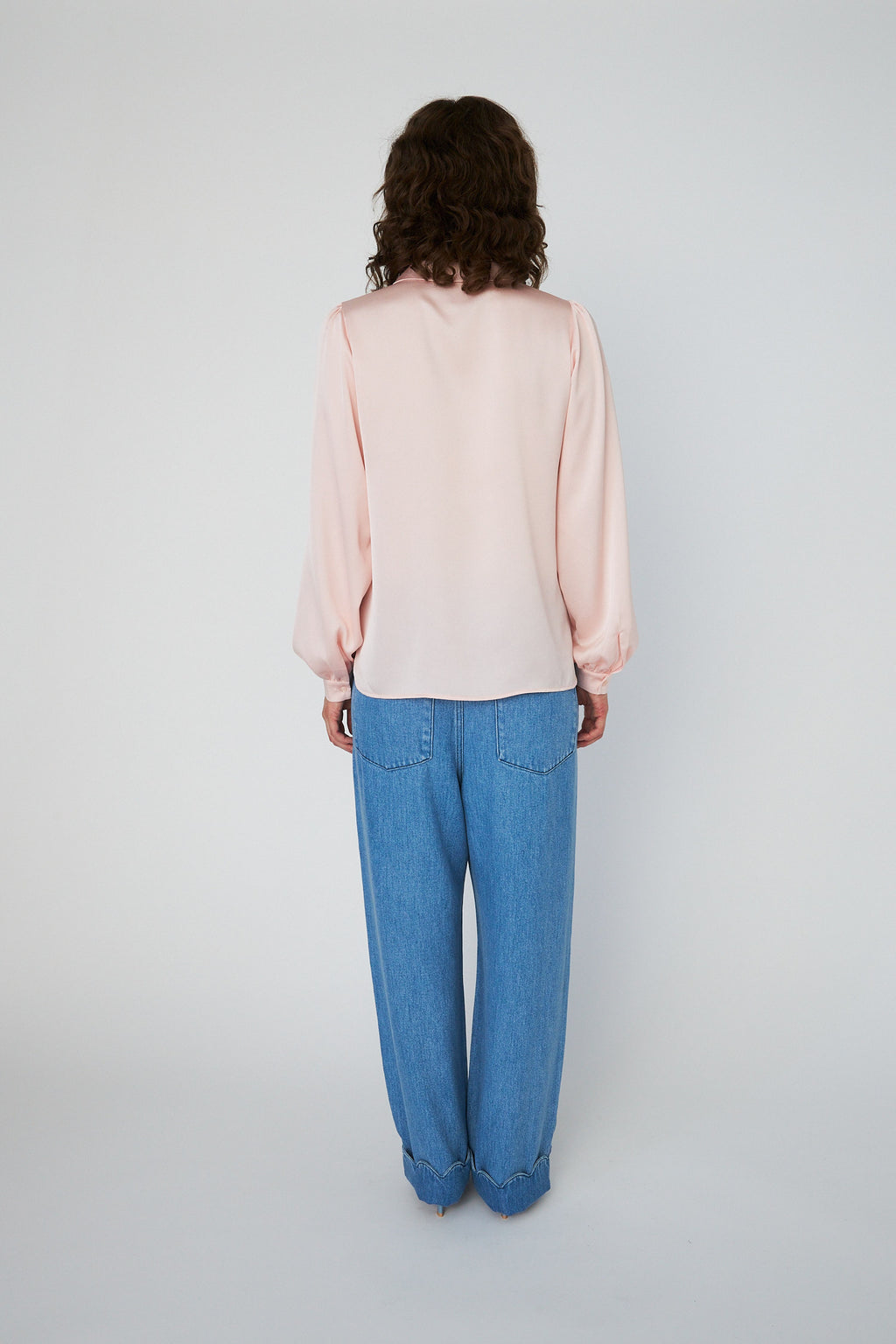 Blouses lange mouw roze STELLA NOVA