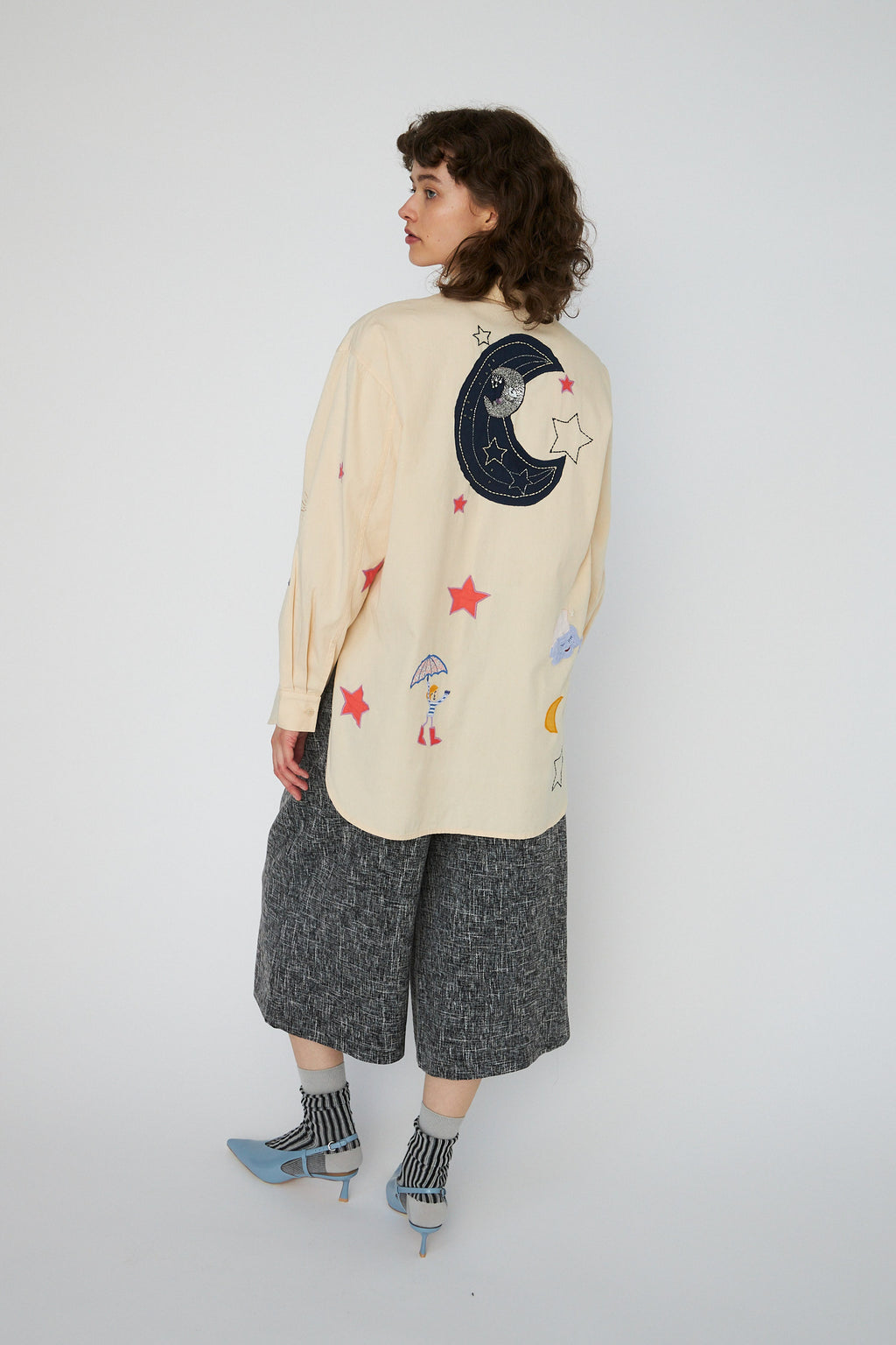 Blouses lange mouw geel STELLA NOVA