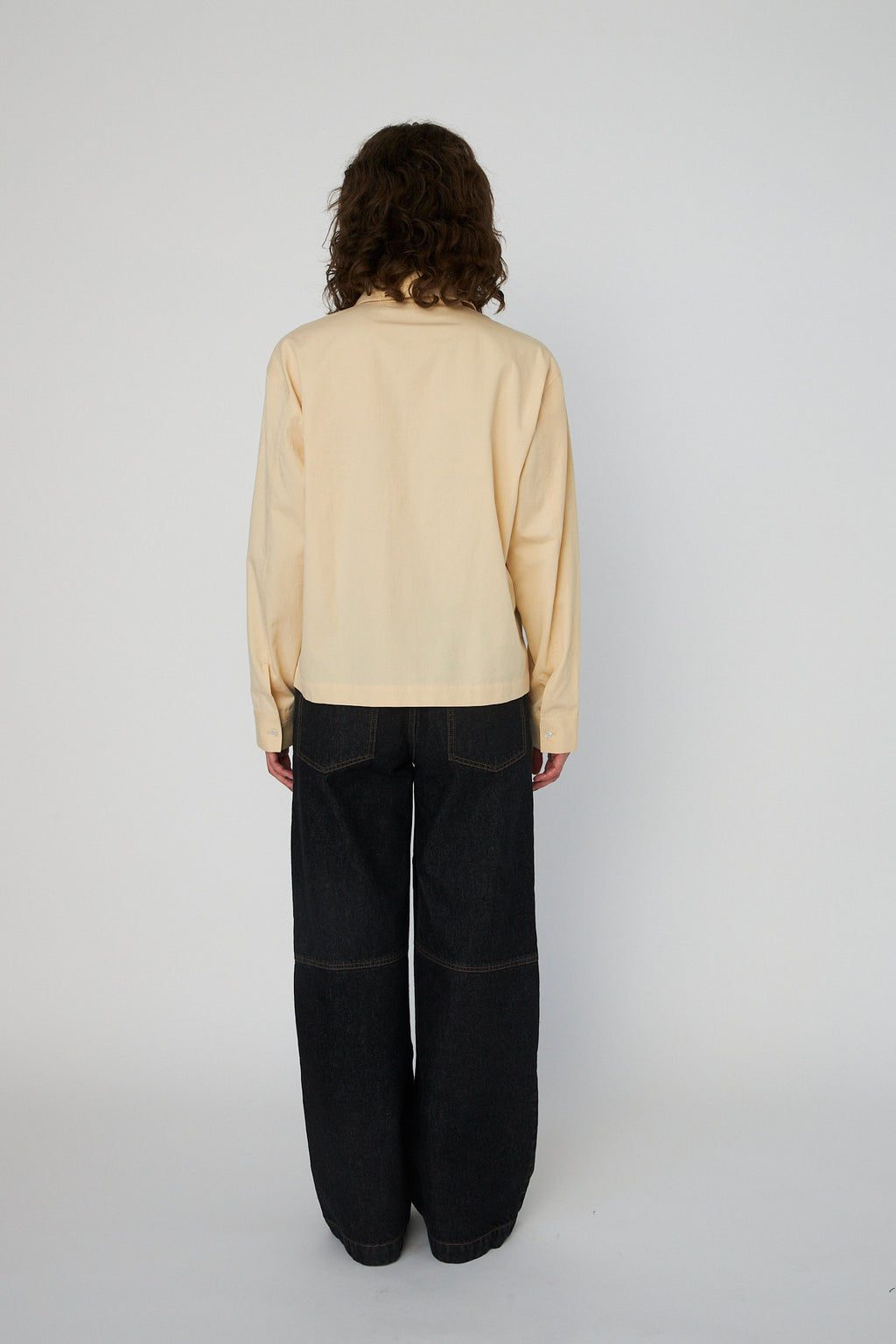 Blouses lange mouw geel STELLA NOVA