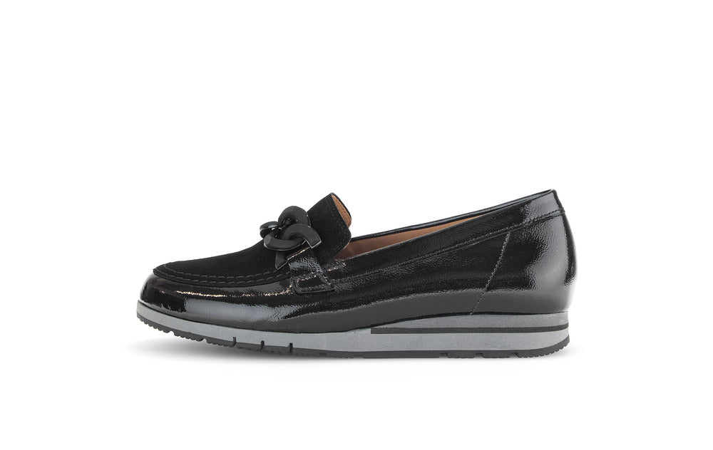 Loafers zwart Gabor