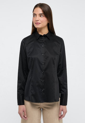 Blouses lange mouw zwart ETERNA