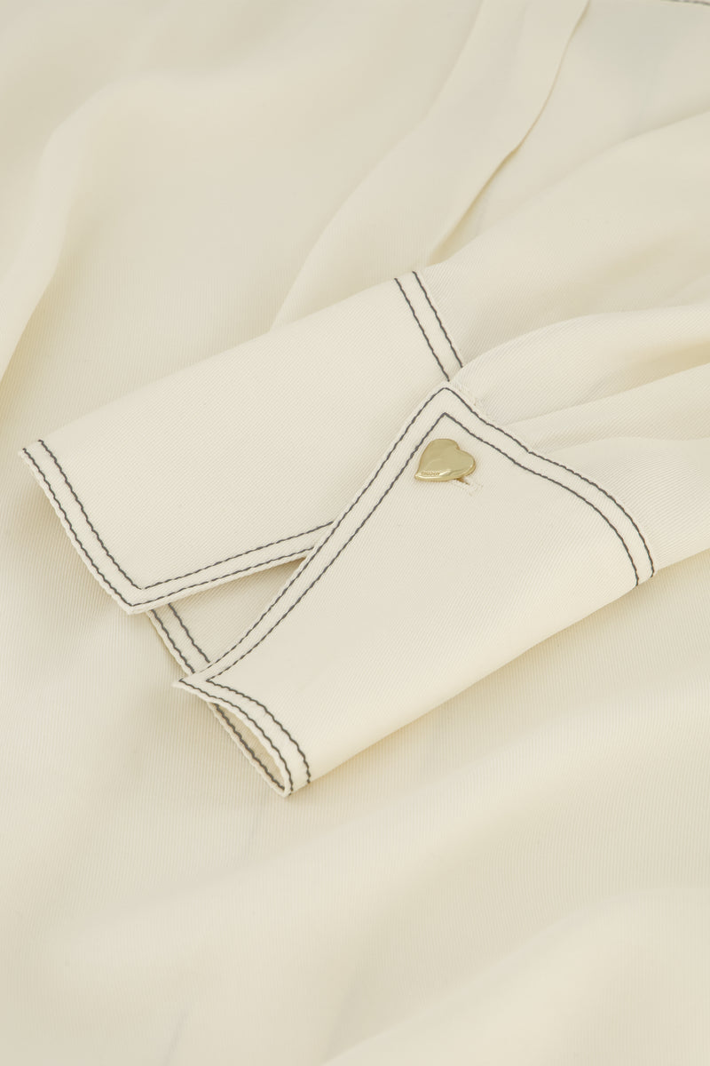 Blouses lange mouw wit Fabienne Chapot