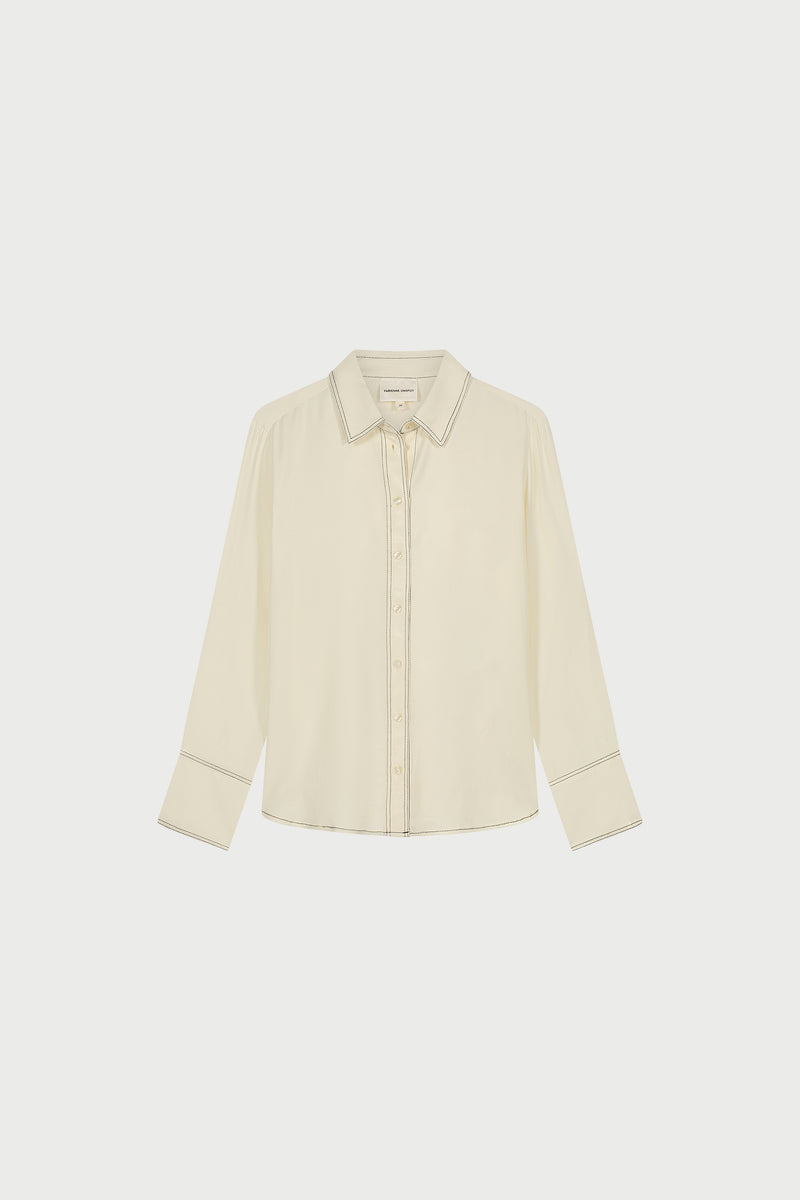 Blouses lange mouw wit Fabienne Chapot