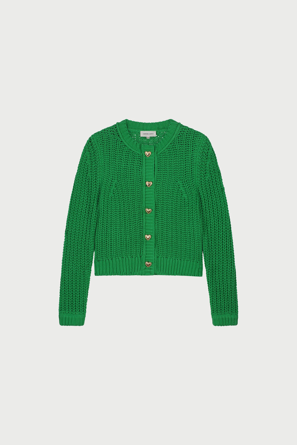 Cardigans groen Fabienne Chapot