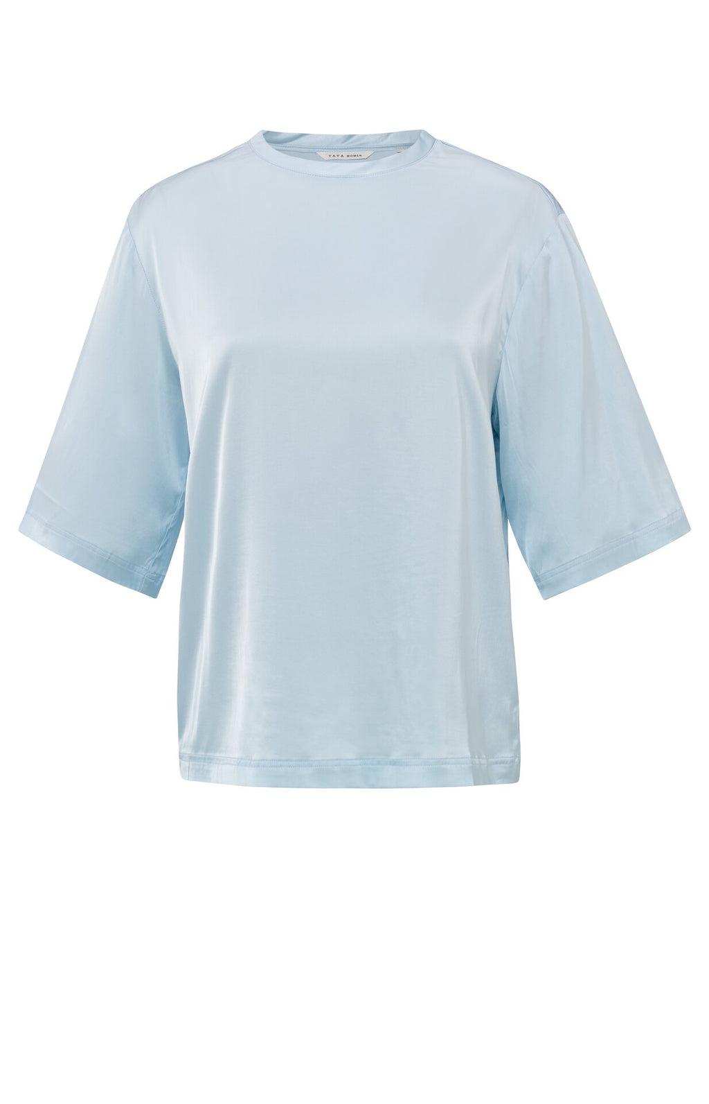 Blouses korte mouw blauw YAYA