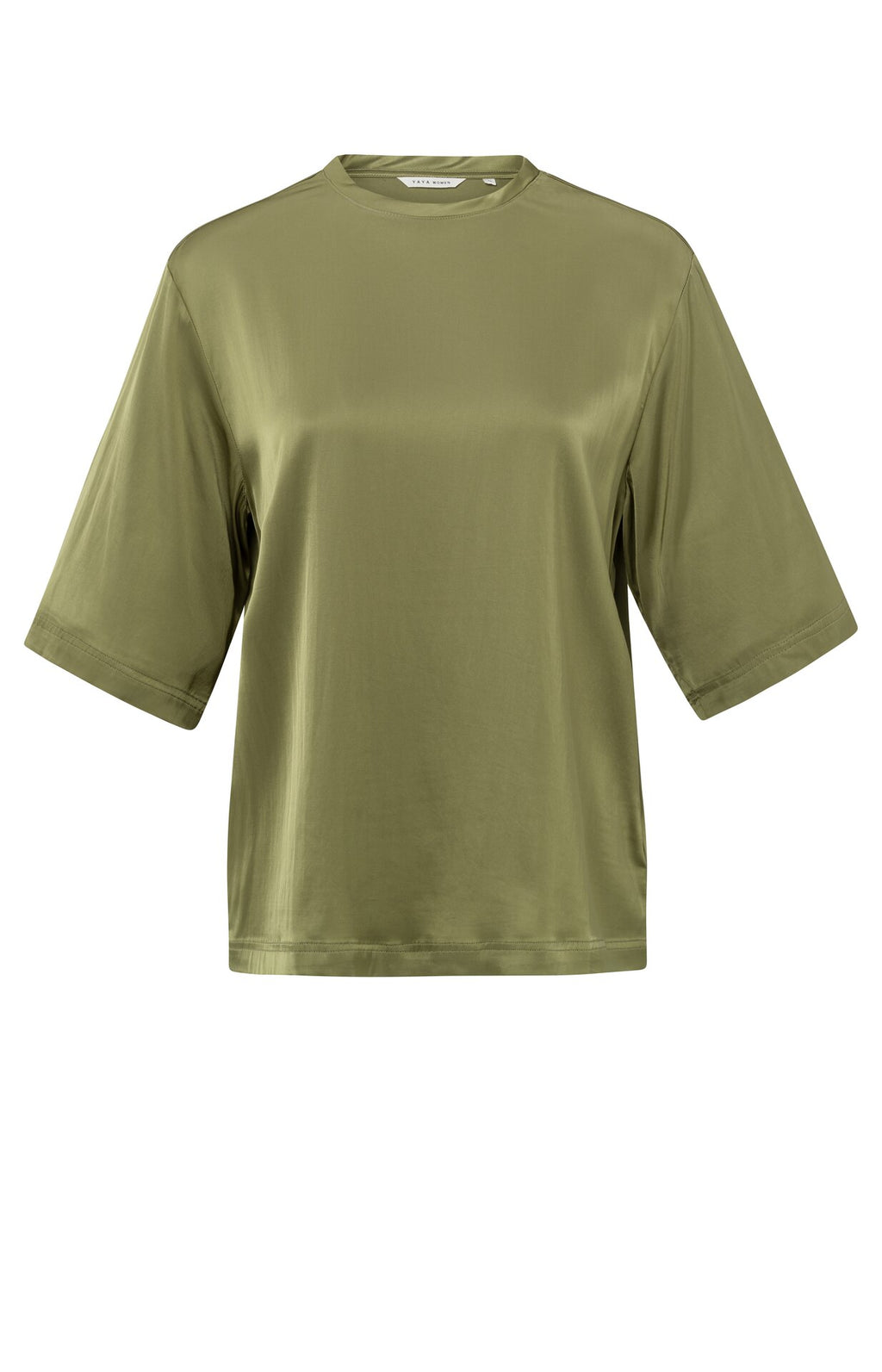 Blouses korte mouw groen YAYA