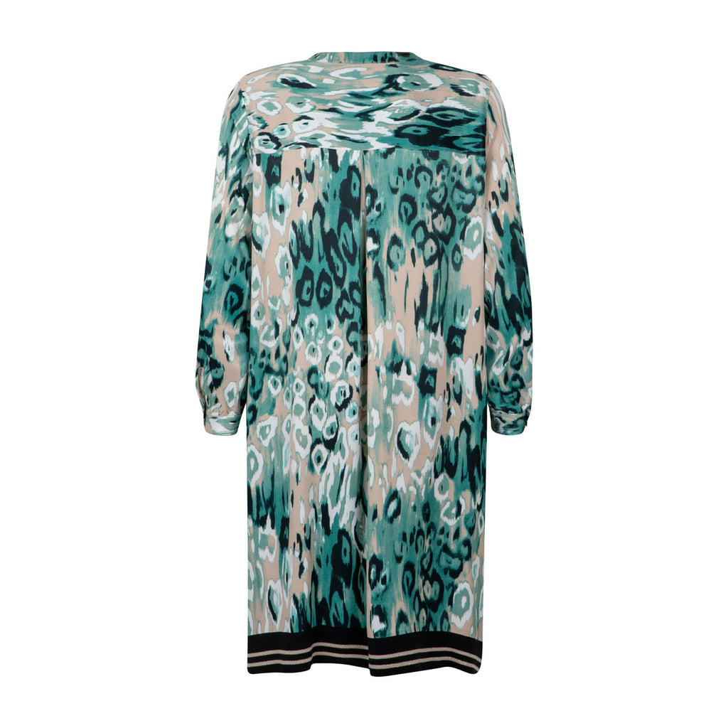 Jurken lange mouw groen Verpass