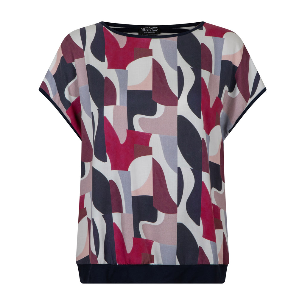 T-shirts korte mouw blauw Verpass