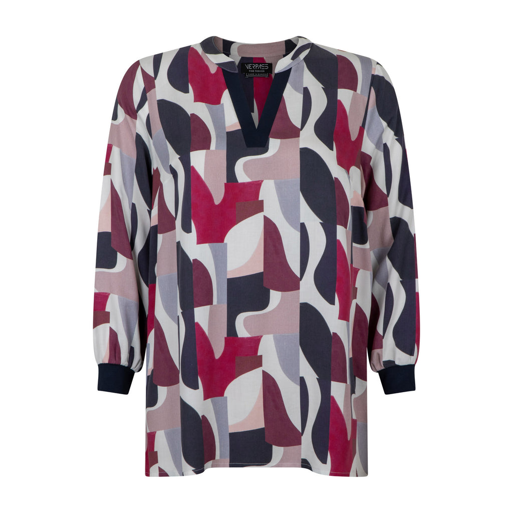 Blouses lange mouw multicolor Verpass
