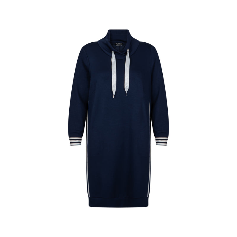 Jurken lange mouw navy Verpass