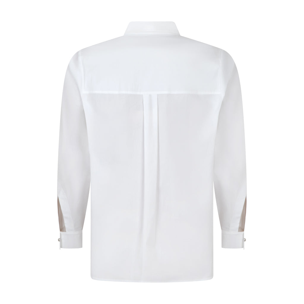 Blouses lange mouw wit Verpass