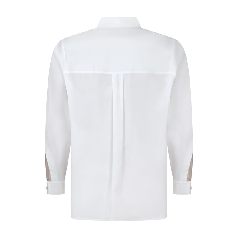 Blouses lange mouw wit Verpass