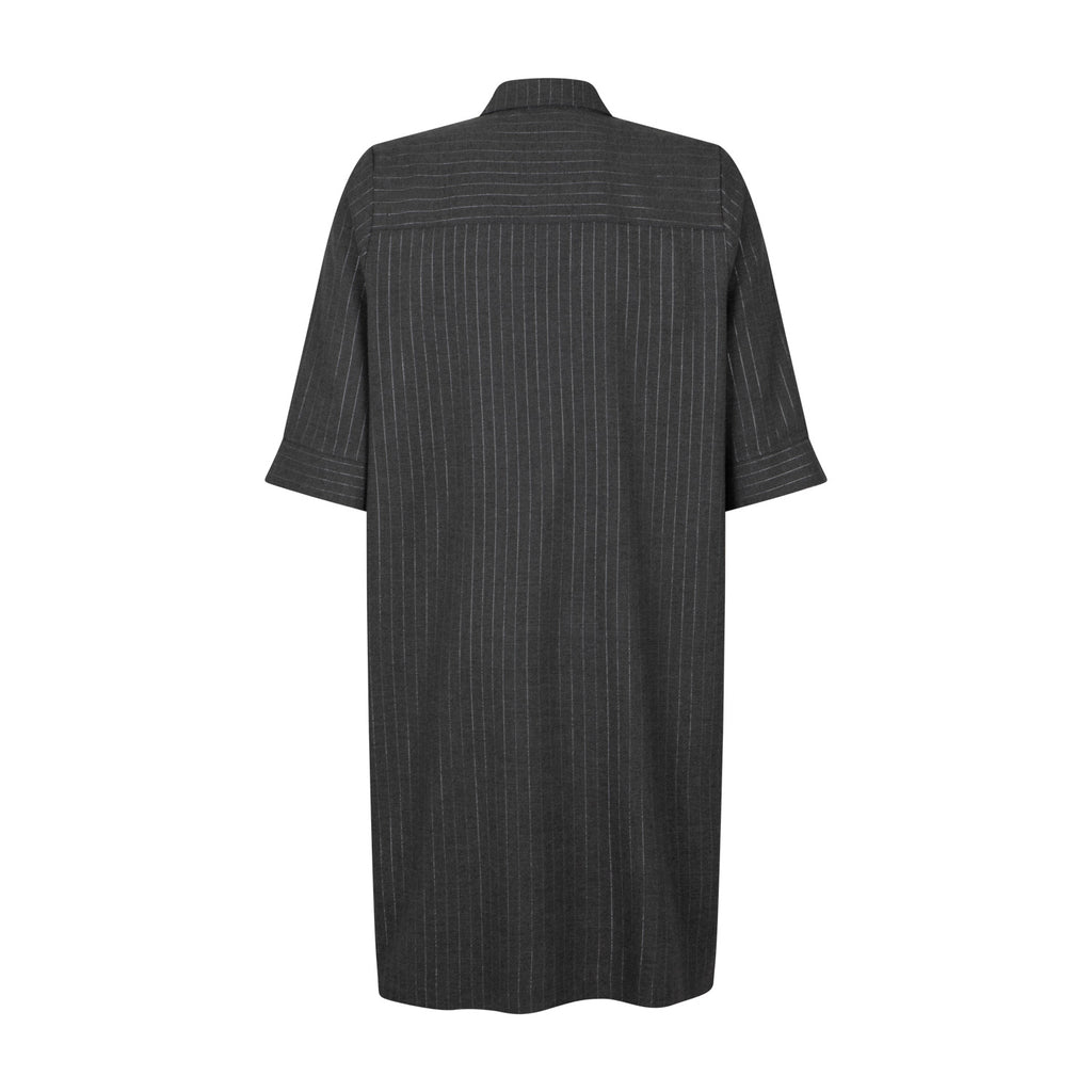 Jurken lange mouw grijs Verpass