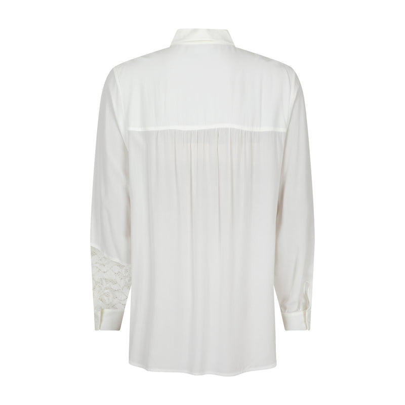 Blouses lange mouw wit Verpass
