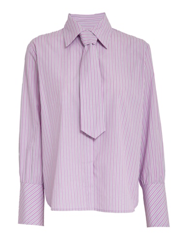 Blouses lange mouw roze Minus