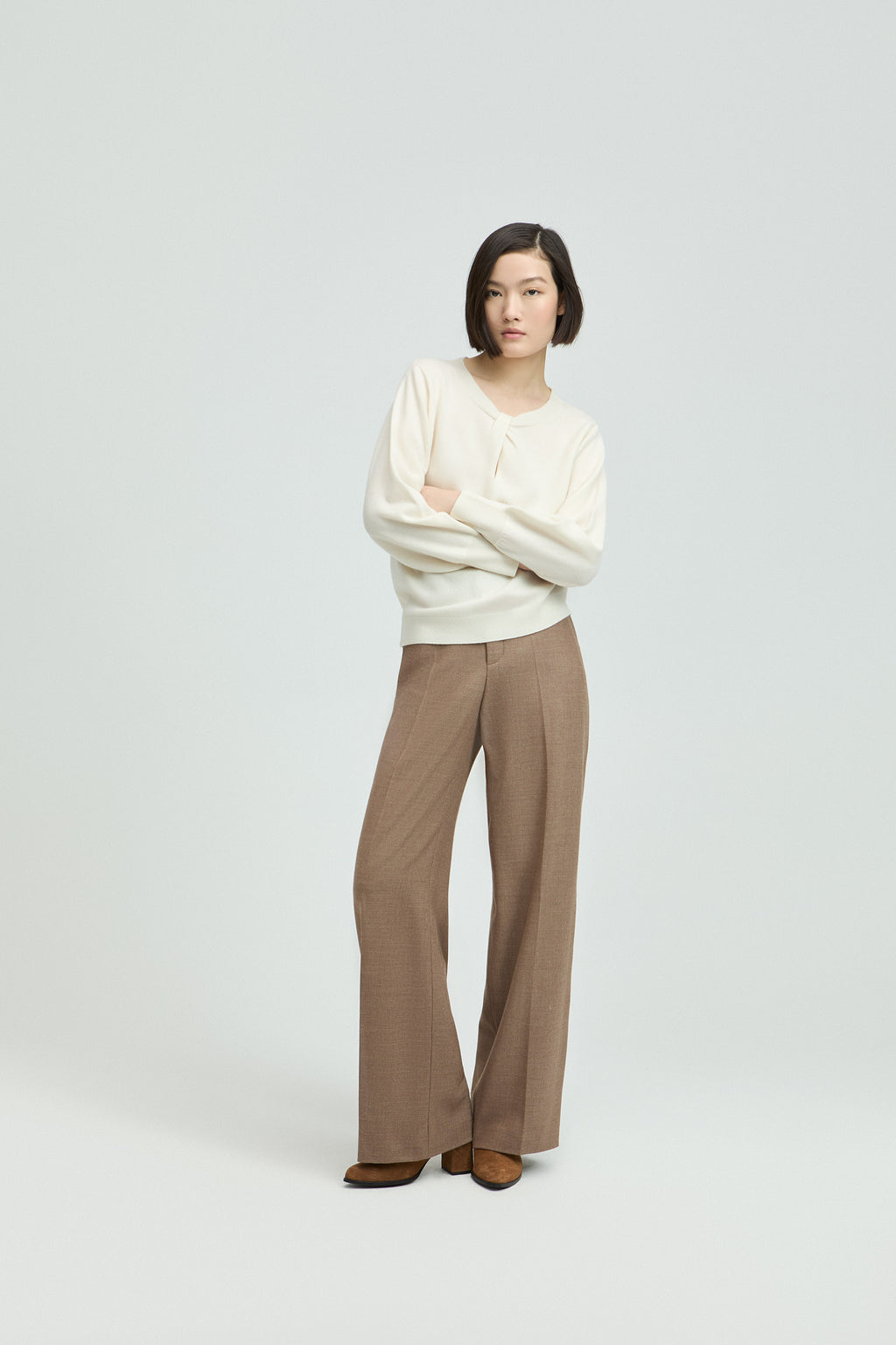 Broeken bruin Xandres