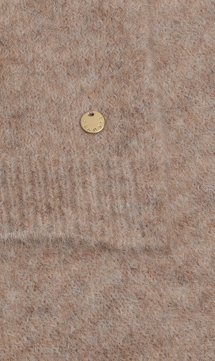 Sjaals bruin Xandres