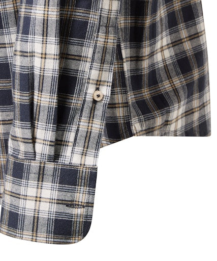 Hemden lange mouw navy Pierre Cardin