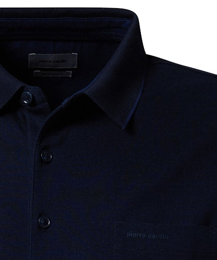 Polo's lange mouw navy Pierre Cardin