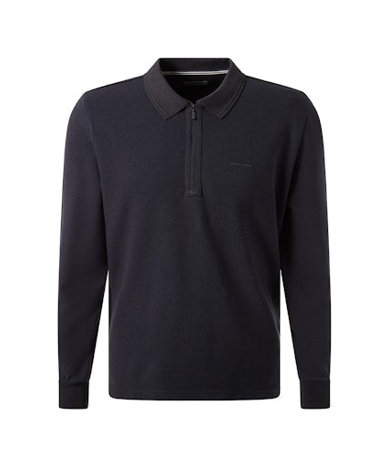 Polo's lange mouw navy Pierre Cardin