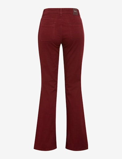 Enkelbroeken rood BRAX