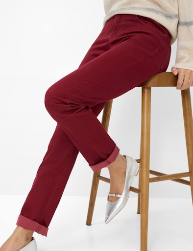 Enkelbroeken rood BRAX