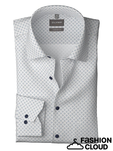 Hemden lange mouw wit OLYMP