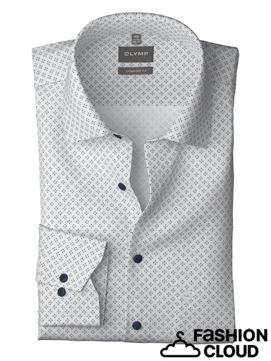 Hemden lange mouw wit OLYMP