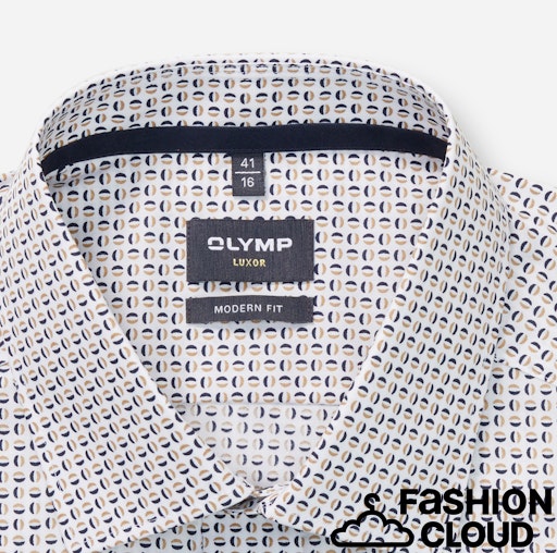 Hemden lange mouw wit OLYMP