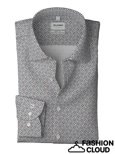 Hemden lange mouw wit OLYMP