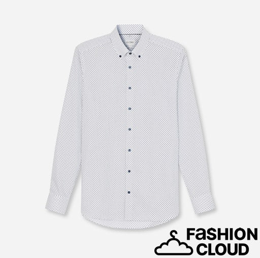 Hemden lange mouw wit OLYMP