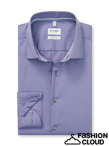 Hemden lange mouw navy OLYMP