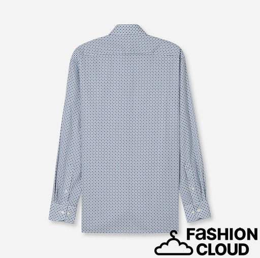 Hemden lange mouw navy OLYMP